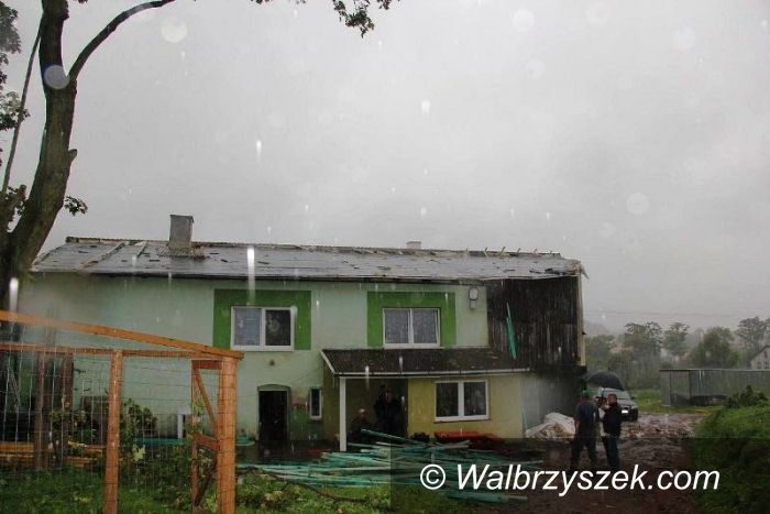 REGION, Grzędy Górne: Skutki nawałnicy w Grzędach Górnych
