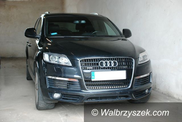 Wałbrzych: Odzyskano skradzione  Audi Q7