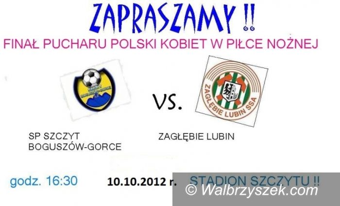Boguszów-Gorce: Szczyt zagra z Zagłębiem Lubin