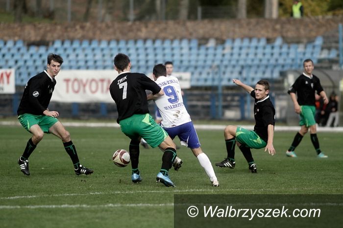 Wałbrzych: II liga piłkarska: Górnik Wałbrzych – MKS Oława 2–0