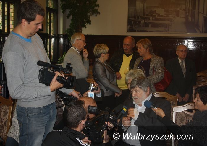 Wałbrzych: Szewach Weiss odebrał tytuł Honorowego Obywatela Wałbrzycha