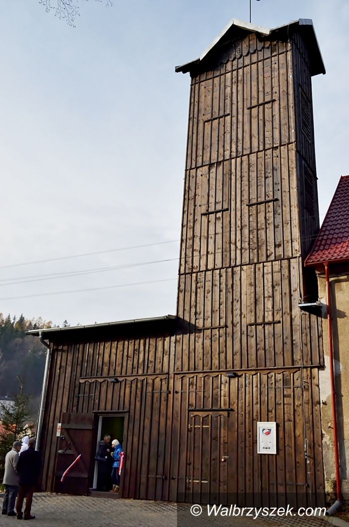 REGION, Jedlina Zdrój: Remiza odrestaurowana
