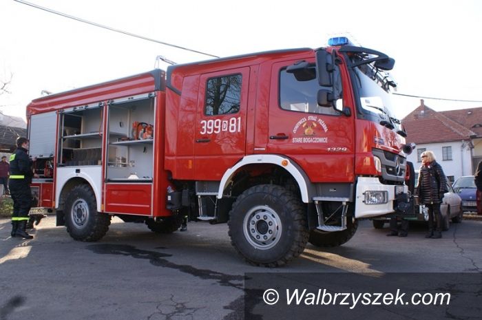 REGION, Stare Bogaczowice: Najnowszy nabytek OSP Stare Bogaczowice