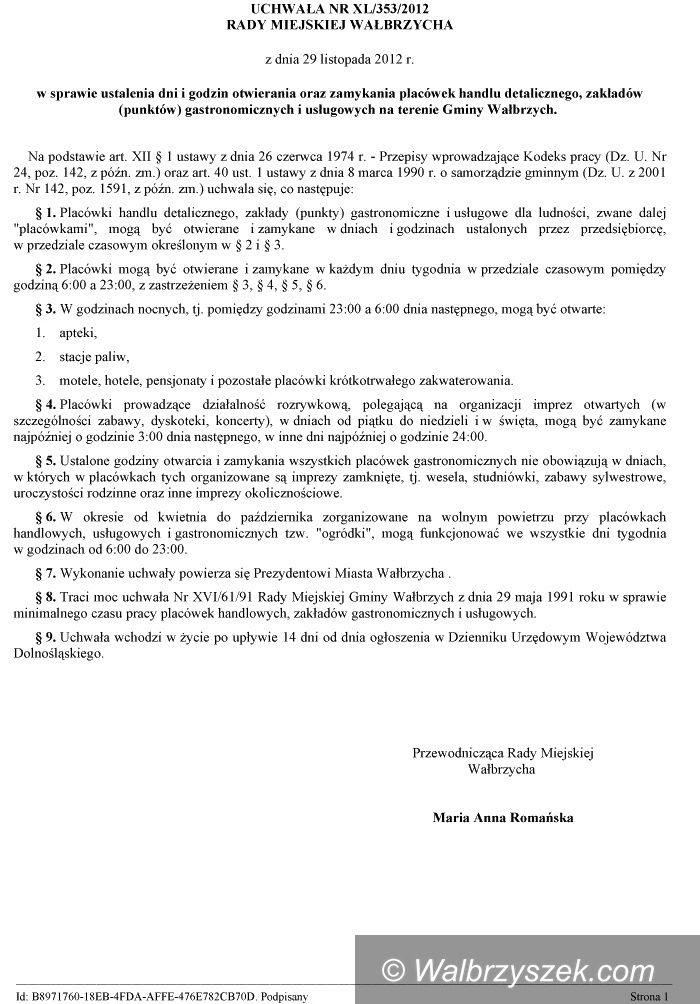 Wałbrzych: Prohibicja po wałbrzysku (aktualizacja 17:33)