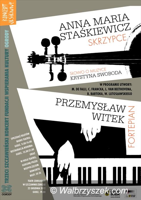 REGION, Szczawno Zdrój: „Pory roku” zabrzmią w Teatrze Zdrojowym