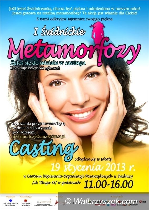 Świdnica: „Świdnickie metamorfozy” – zgłoszenia przyjmowane są do środy