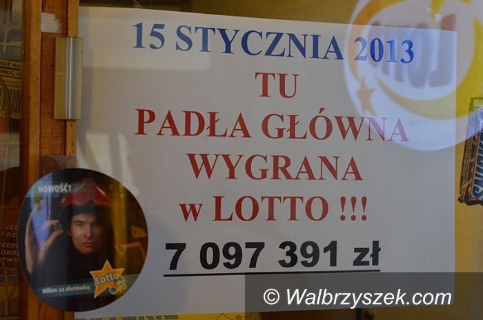 Wałbrzych: Główna wygrana w Lotto w Wałbrzychu