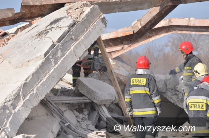 Wałbrzych: Katastrofa budowlana w Wałbrzychu