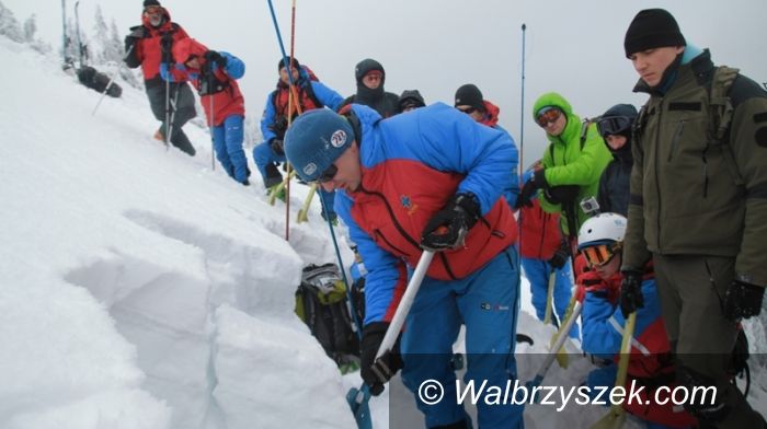 REGION: Szkolenie lawinowe GOPR na Śnieżniku