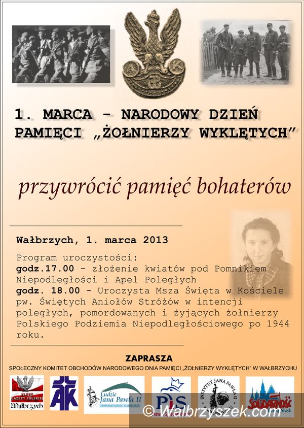 Wałbrzych: Narodowy Dzień Pamięci Żołnierzy Wyklętych