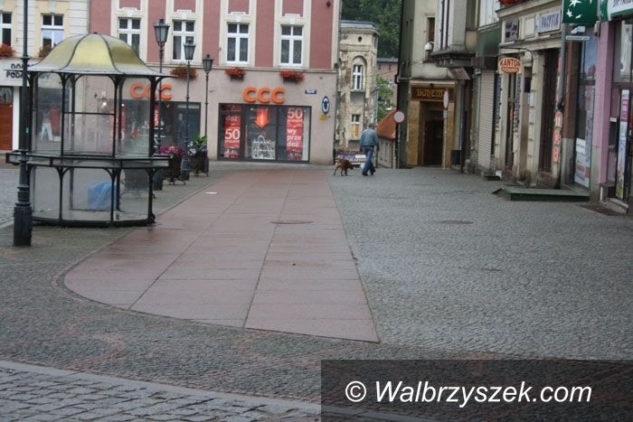 Wałbrzych: Wjazd do Rynku ograniczony. Wyburzenia na Rycerskiej