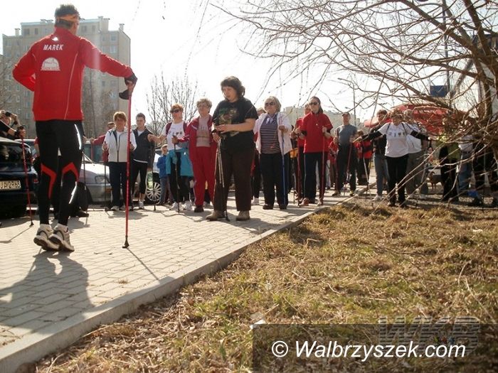 Wałbrzych: II Rajd Nordic Walking – „Czekamy na Wiosnę”