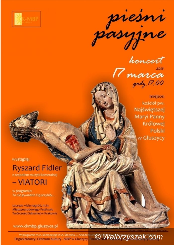 Głuszyca: W niedzielę koncert pasyjny w Głuszycy