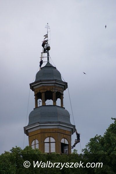 REGION, Stare Bogaczowice: Wyremontowali kopułę kościoła