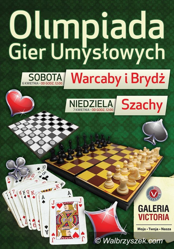Wałbrzych: Olimpiada Gier Umysłowych w Galerii Victoria
