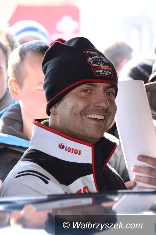 REGION: Kajetan Kajetanowicz i Jarek Baran z LOTOS Rally Team przed Rajdem Świdnickim
