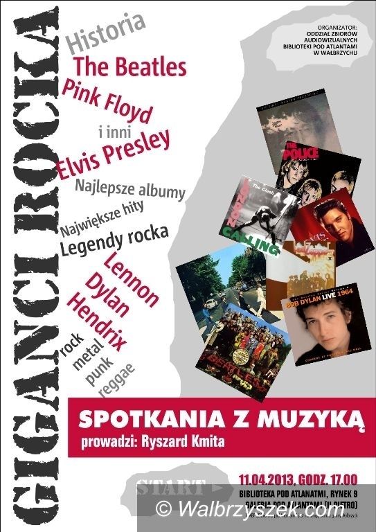 Wałbrzych: Giganci rocka w fonotece