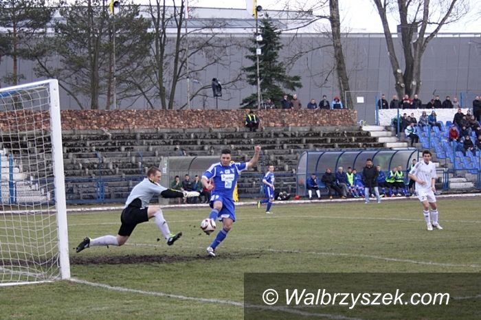 Wałbrzych: II liga piłki nożnej: Górnik Wałbrzych – Ruch Zdzieszowice 0–0
