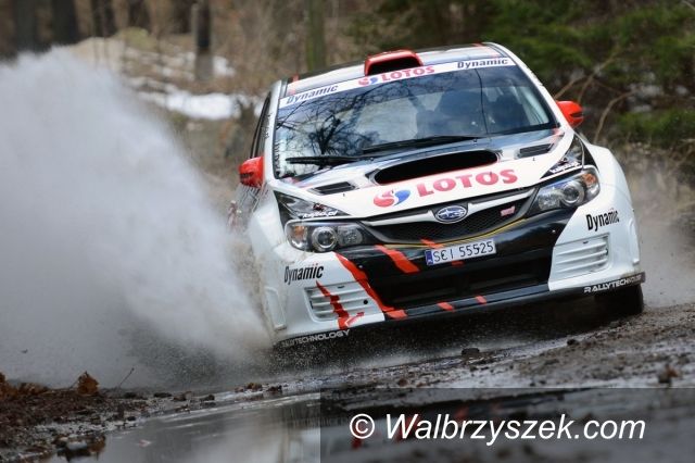 Region: Kajetanowicz i Baran z LOTOS Rally Team wygrywają 1 dzień Rajdu Świdnickiego