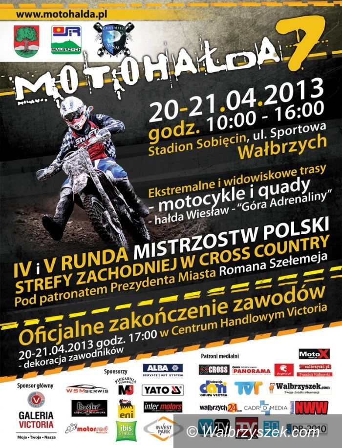 Wałbrzych: MOTOHAŁDA 7 – Mistrzostwa Polski Strefy Zachodniej w Cross Country
