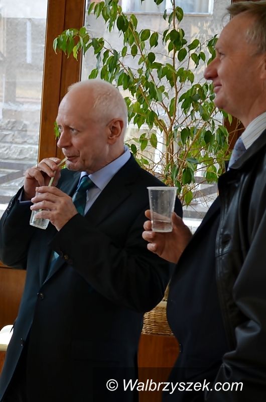 REGION, Jedlina Zdrój: Minister Michał Boni z wizytą w Jedlinie–Zdroju