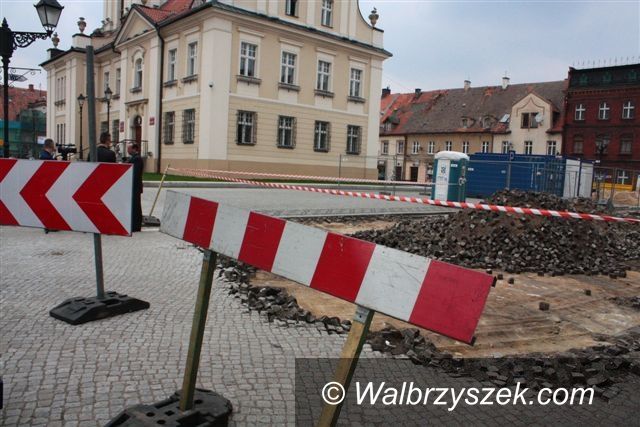 Region: Rynek w Świebodzicach rozkopany