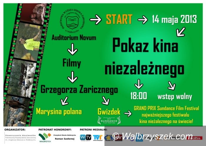 Wałbrzych: Pokaz kina niezależnego