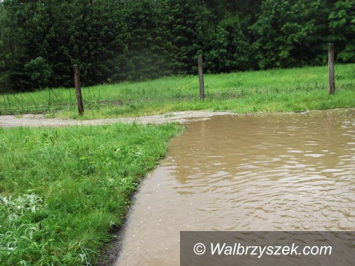 Region: Skutki intensywnych opadów w Gminie Walim