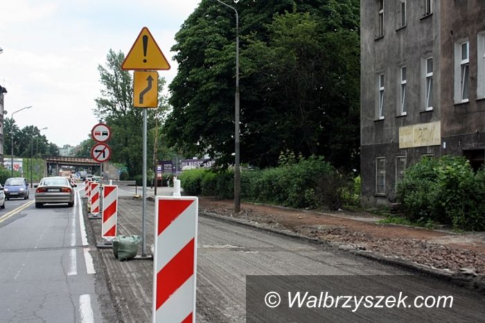 Wałbrzych: Na Wrocławskiej utrudnienia