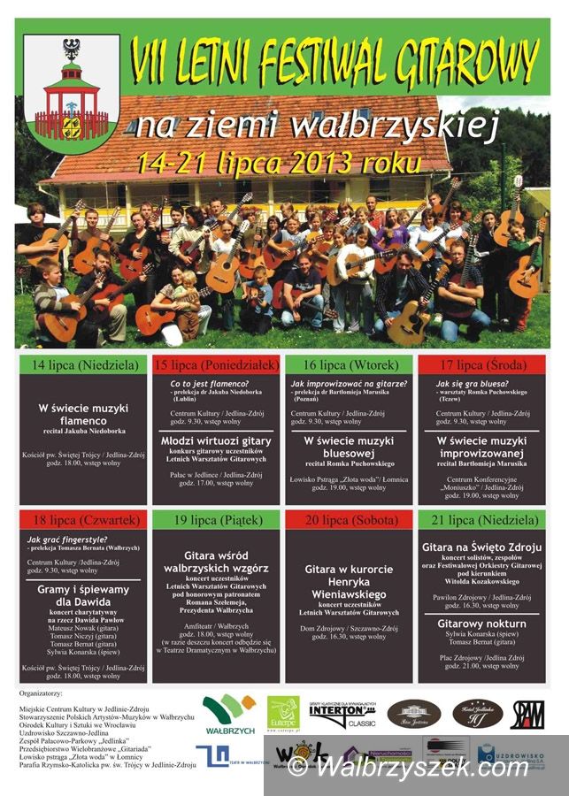 REGION, Jedlina Zdrój: Od dziś młode talenty gitarowe w Jedlinie–Zdroju