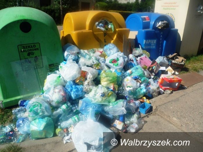 Wałbrzych: I znów te śmieci…