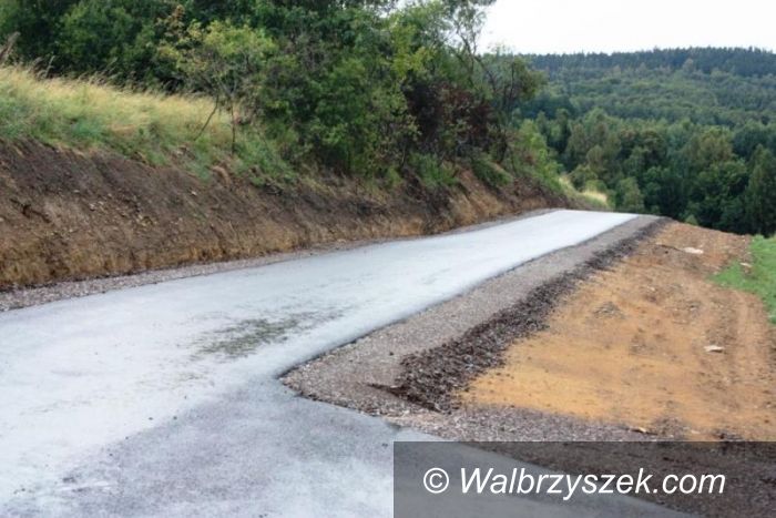 REGION, Zagórze Śląskie: Kolejna inwestycja drogowa zakończona