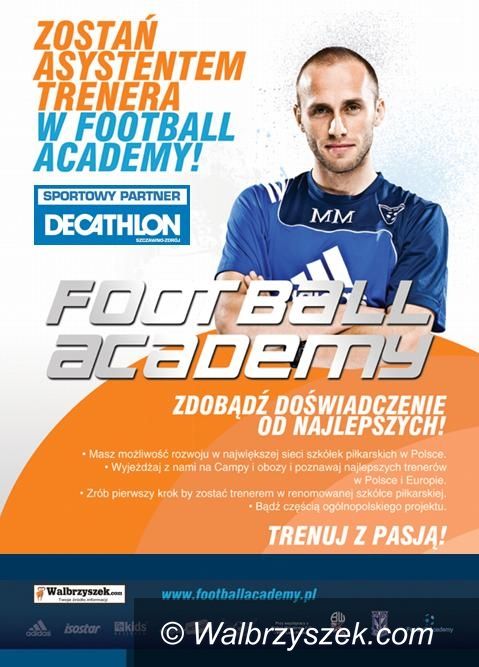 Wałbrzych: Asystent trenera w Football Academy Wałbrzych