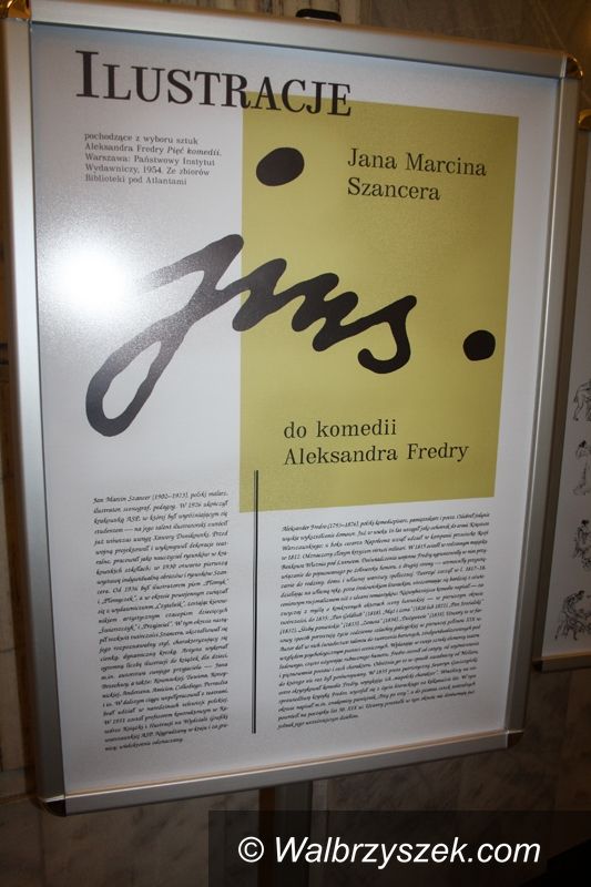 Wałbrzych: Dzieła Fredry czytali w Bibliotece pod Atlantami