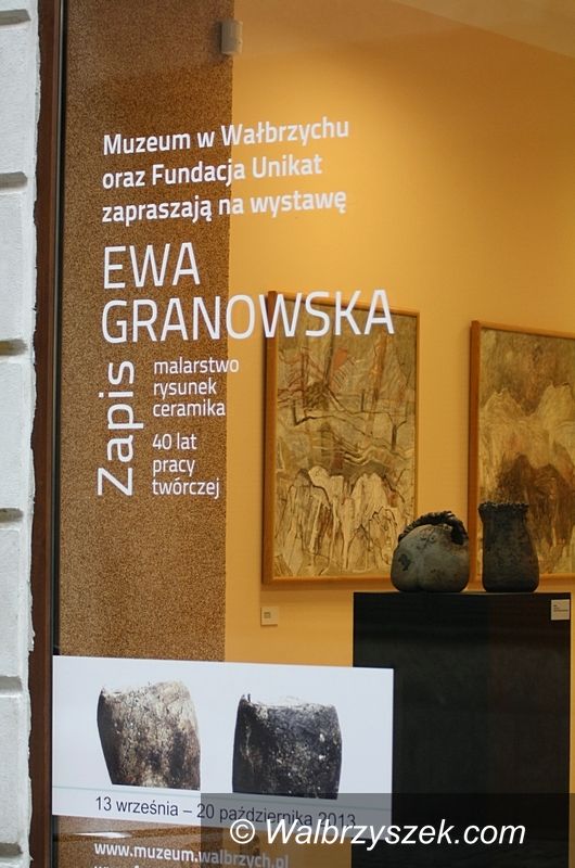 Wałbrzych: Zapis – wystawa malarstwa i ceramiki
