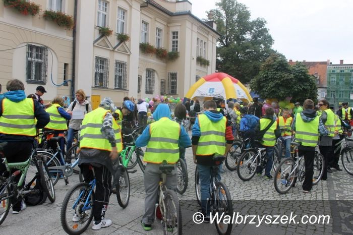 Region: Rowerzyści opanowali Rynek w Świebodzicach