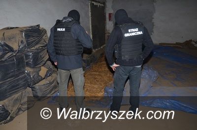 Wałbrzych: Handlowali nielegalnym tytoniem