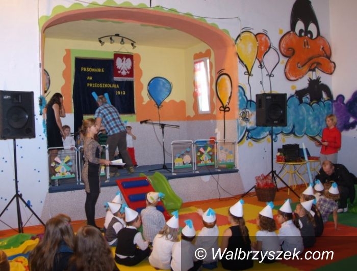 Wałbrzych: Pasowanie na przedszkolaka