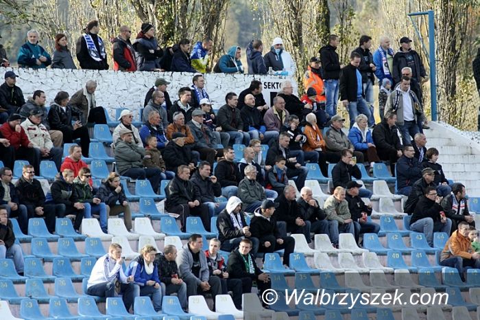 Wałbrzych: II liga piłkarska: Wysoka wygrana cieszy