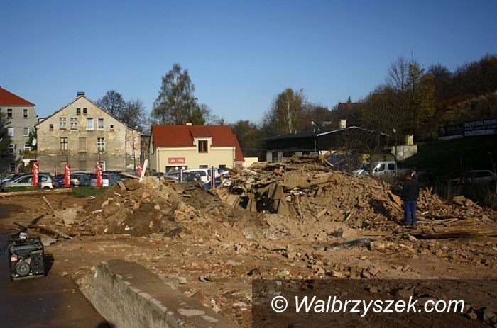 Wałbrzych: Wyburzeń ciąg dalszy