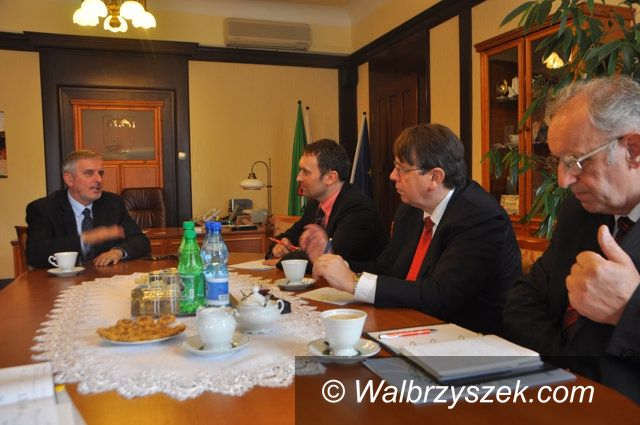 Wałbrzych: Hetman Kraju Kralowohradeckiego z wizytą w Wałbrzychu