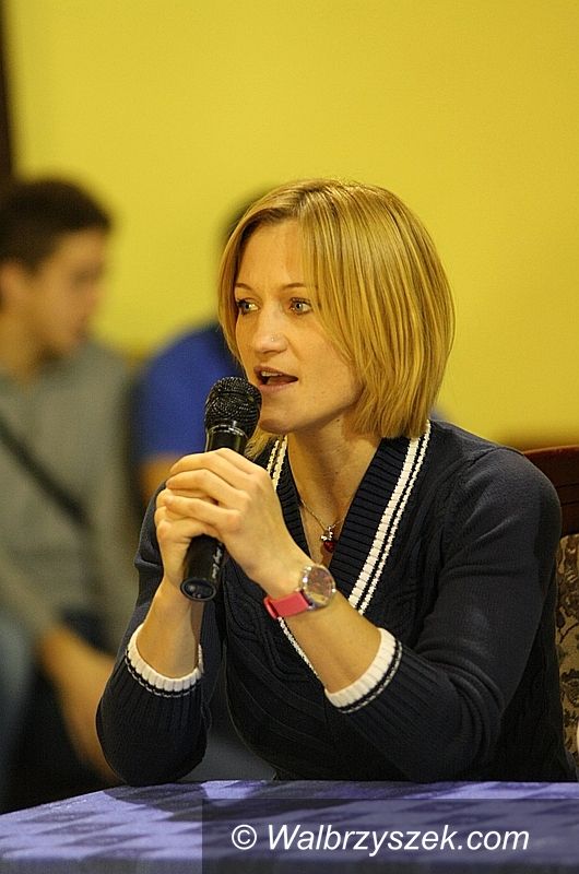 Wałbrzych: Iwona Guzowska z wizytą w ZS nr 4