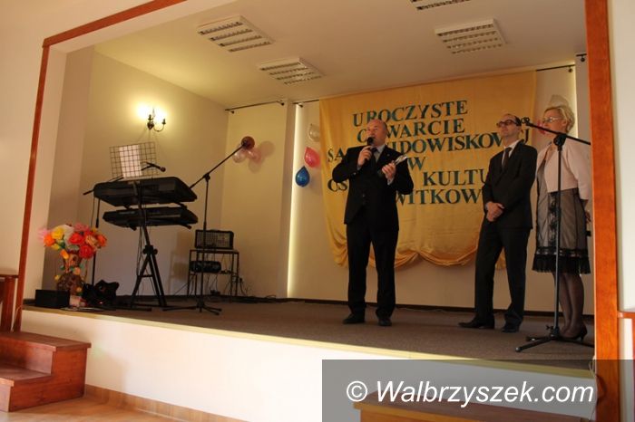 REGION, Witków: Sala widowiskowa w Witkowie jak nowa