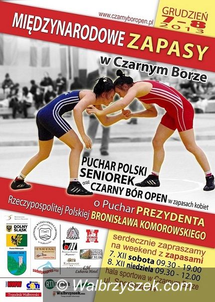 Czarny Bór: Międzynarodowe zapasy już w najbliższy weekend zagoszczą w Czarnym Borze