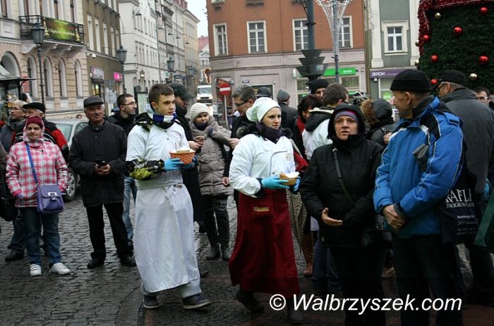 Wałbrzych: Wigilia na Rynku