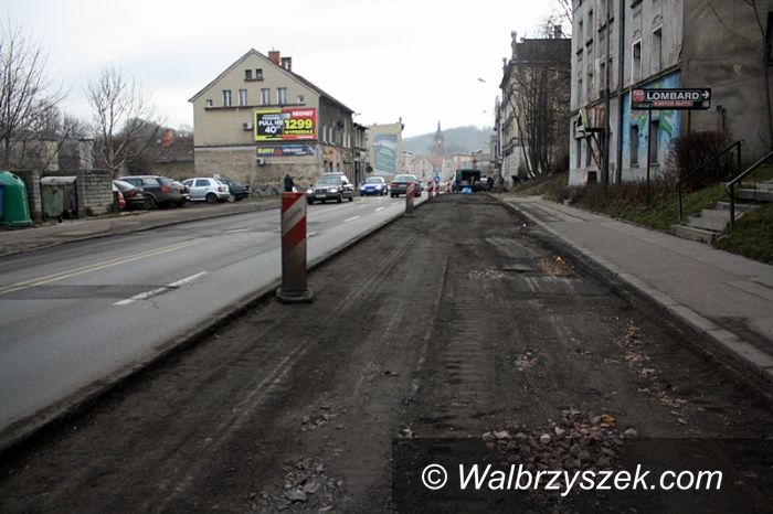 Wałbrzych: Remont na Armii Krajowej