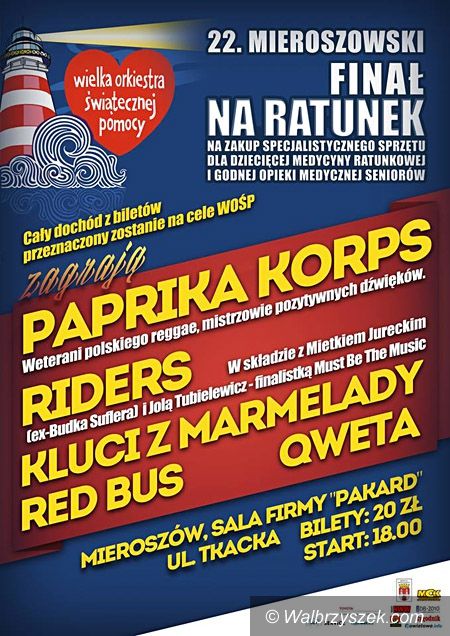 REGION, Mieroszów: Mieroszów z WOŚP