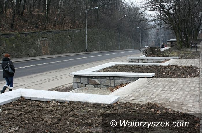 Wałbrzych: Trwają dalsze prace w Parku Sobieskiego
