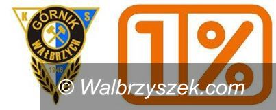 Wałbrzych: Jeden procent dla piłkarskiego Górnika