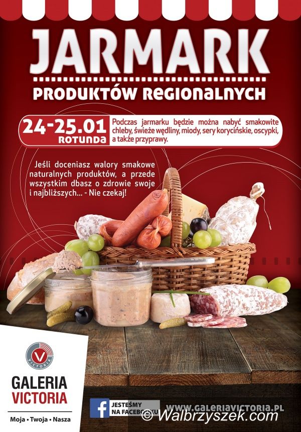 Wałbrzych: Jarmark produktów regionalnych  i Targi Ślubne w Galerii Victoria